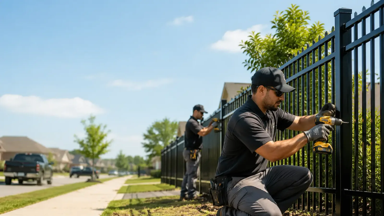 Metal Fence Installation in North Zulch, TX